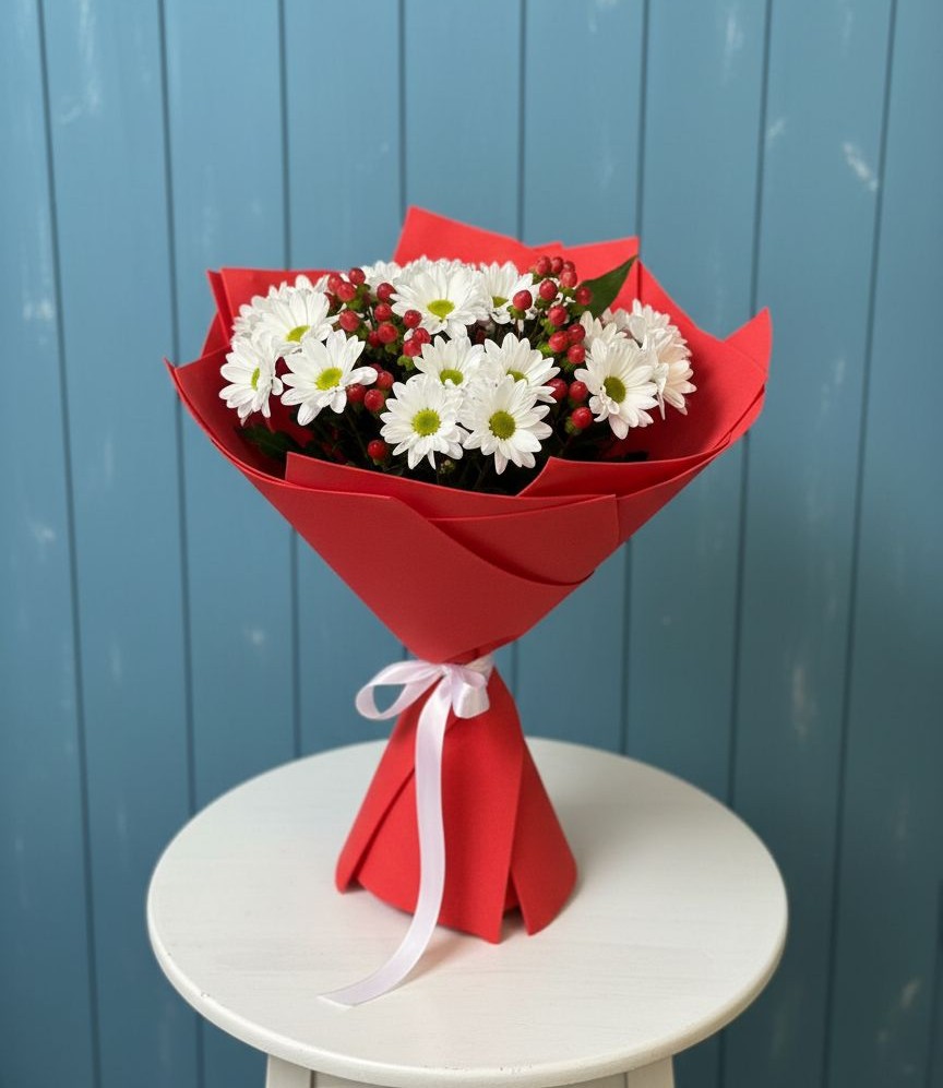 Букет цветов из: Хризантемы в Богородске