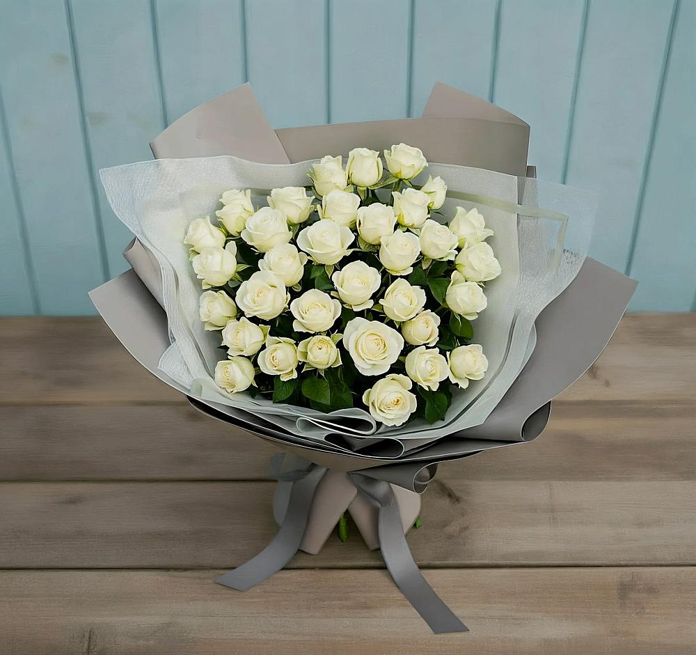 Букет Белоснежная нежность в Богородске