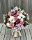 Букет цветов из: Альстромерии, Гвоздики, Розы и Хризантемы в Богородске