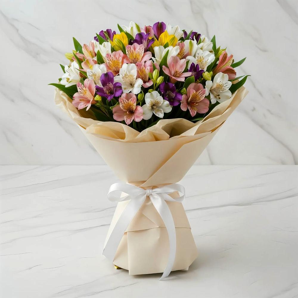 Букет цветов из: Альстромерии в Богородске