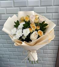 Букет цветов из:  Розы и Хризантемы в Богородске