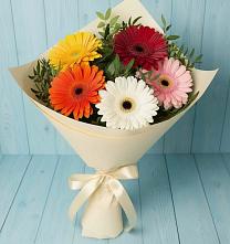 Букет цветов из:  Герберы в Богородске