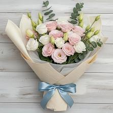 Букет цветов из:  Лизиантусы в Богородске