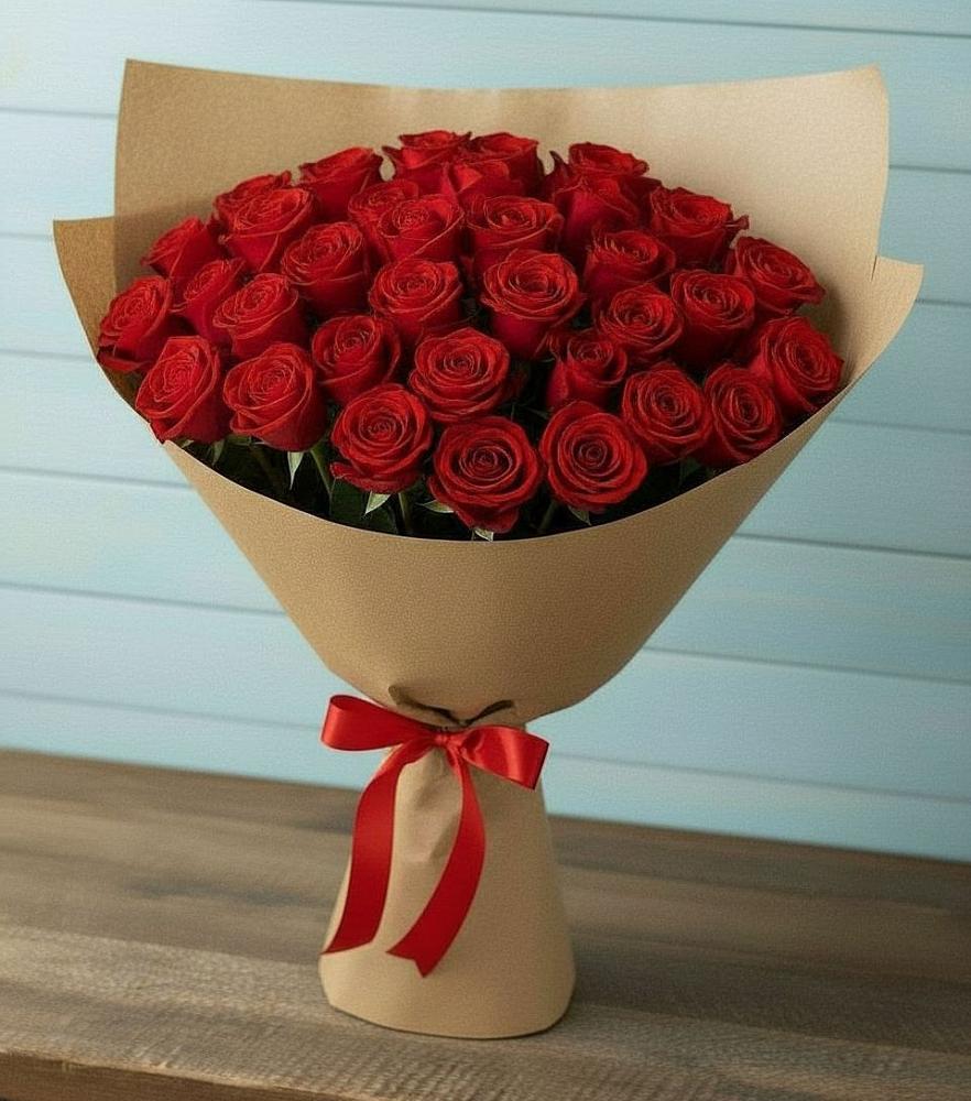 Букет Красные розы Милано в Богородске