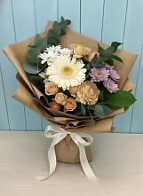 Букет цветов из:  Герберы и Хризантемы в Богородске