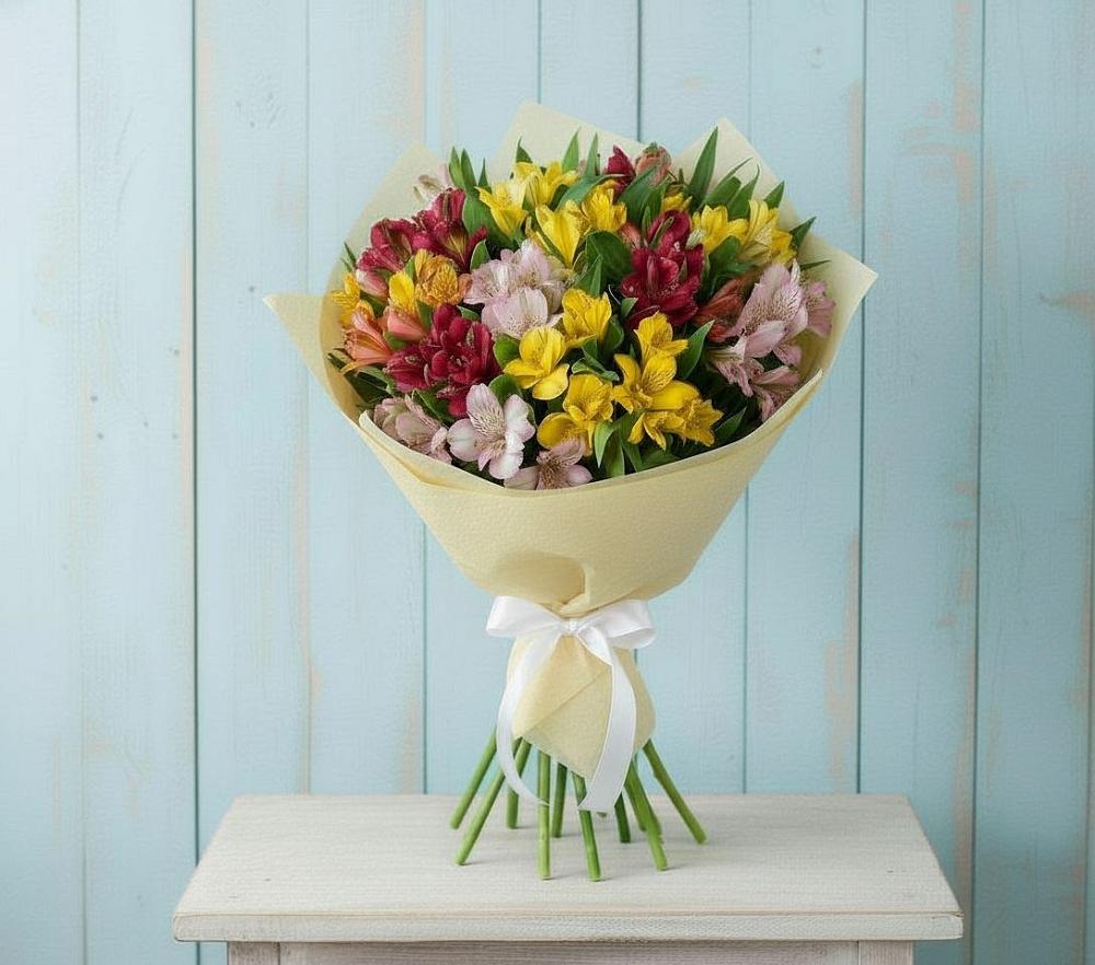 Букет цветов из: Альстромерии в Богородске