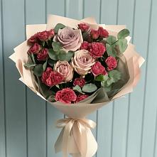 Букет цветов из:  Гвоздики и Розы в Богородске